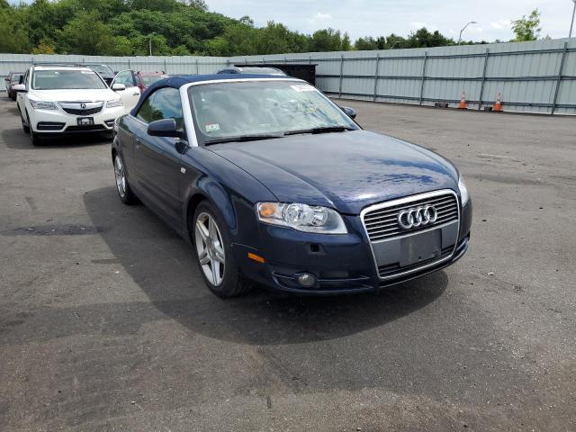 AUDI A4 2.0T CA 2007 with VIN WAUDF48HX7K033228 - Photo from auction