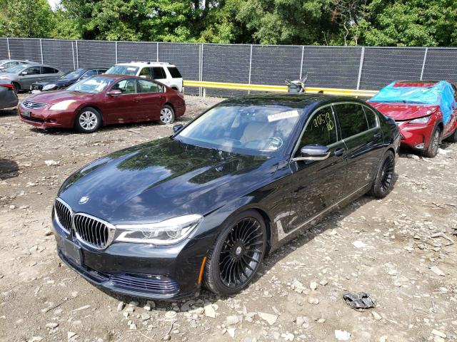 Photo 2 from auction – 2016 BMW 750 XI with VIN WBA7F2C58GG418742