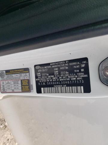 Photo 10 from auction – 2017 KIA OPTIMA EX with VIN 5XXGU4L30HG177173