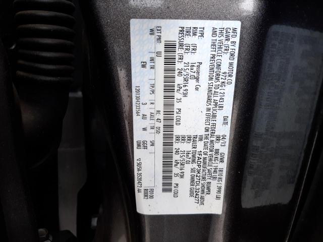 Photo 10 from auction – 2013 FORD FOCUS SE with VIN 1FADP3K27DL324277