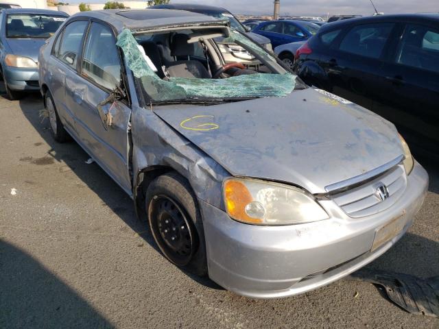 Photo 1 from auction – 2001 HONDA CIVIC EX with VIN 2HGES26741H619022
