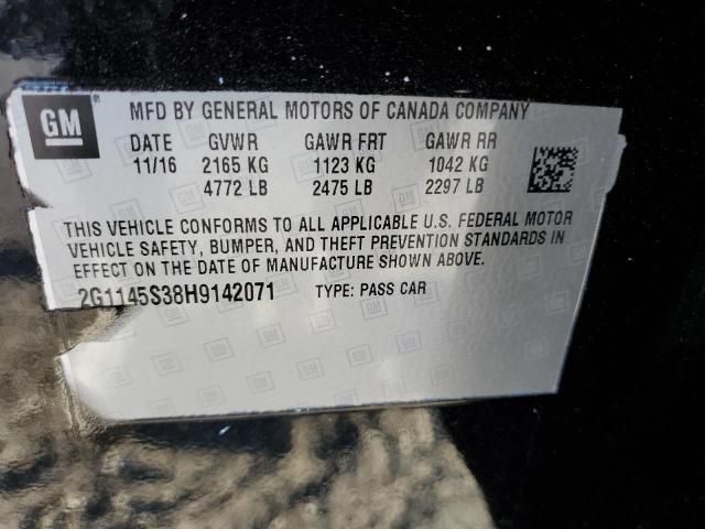 Photo 10 from auction – 2017 CHEVROLET IMPALA PRE with VIN 2G1145S38H9142071