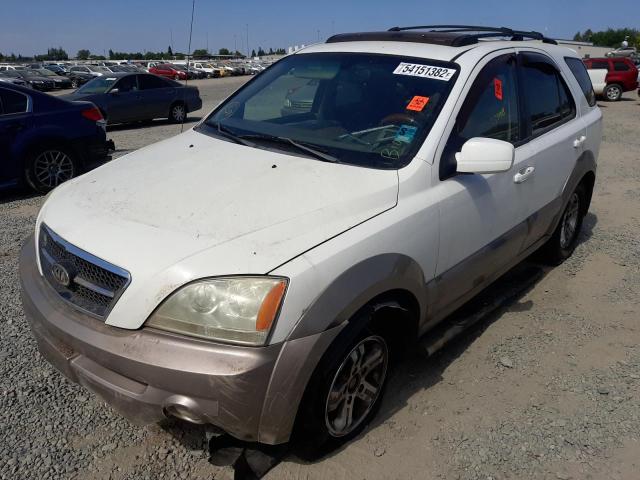Photo 2 from auction – 2005 KIA SORENTO EX with VIN KNDJD733555343064