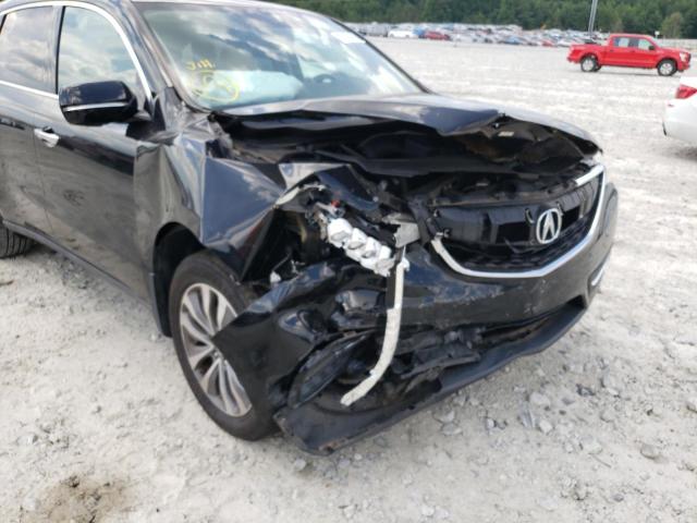 Photo 9 from auction – 2014 ACURA MDX TECHNO with VIN 5FRYD3H49EB017841