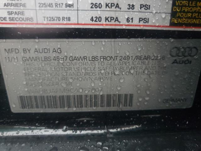 Photo 10 from auction – 2012 AUDI A3 PREMIUM with VIN WAUBJAFM9CA077807