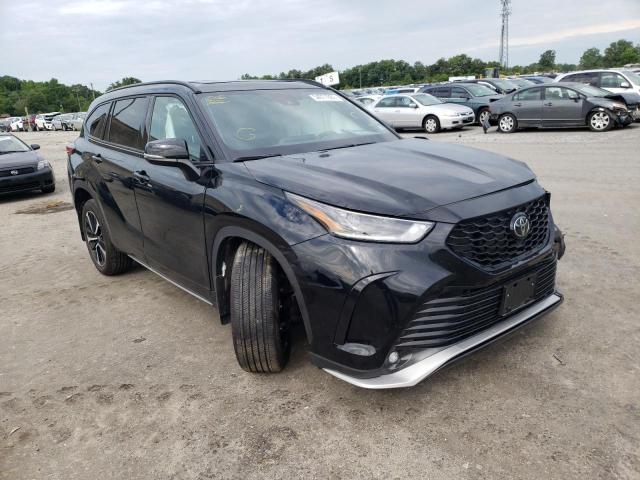 TOYOTA HIGHLANDER 2022 with VIN 5TDLZRBH6NS202386 - Photo from auction