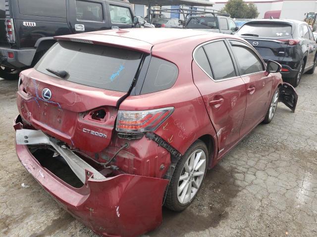 Фото 4 с аукциона – 2011 LEXUS CT 200 с VIN JTHKD5BH7B2028560