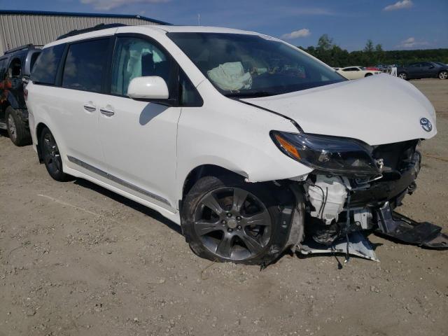 TOYOTA SIENNA SE 2016 with VIN 5TDXK3DC4GS713876 - Photo from auction