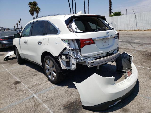 Photo 3 from auction – 2016 ACURA MDX ADVANC with VIN 5FRYD4H97GB009810