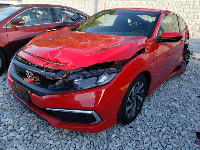 Photo 2 from auction – 2019 HONDA CIVIC LX with VIN 2HGFC4B65KH307528