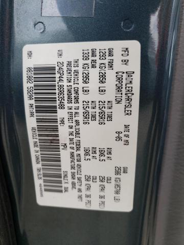Photo 10 from auction – 2006 DODGE GRAND CARA with VIN 2D4GP44L86R635488