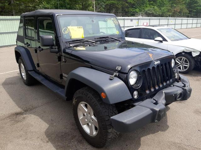 JEEP WRANGLER U 2014 with VIN 1C4BJWDG4EL172988 - Photo from auction