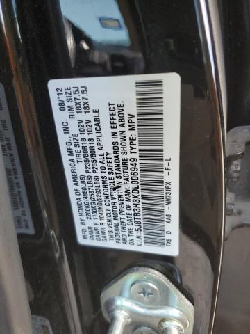 Photo 10 from auction – 2013 ACURA RDX with VIN 5J8TB3H3XDL006949