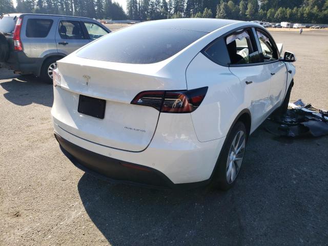 Photo 4 from auction – 2022 TESLA MODEL Y with VIN 7SAYGDEE5NF353646