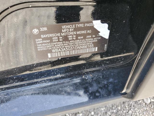Photo 10 from auction – 2013 BMW 328 I with VIN WBA3A5G51DNN66165