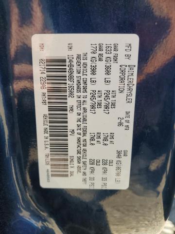 Photo 10 from auction – 2006 DODGE DURANGO SL with VIN 1D4HB48N86F165002