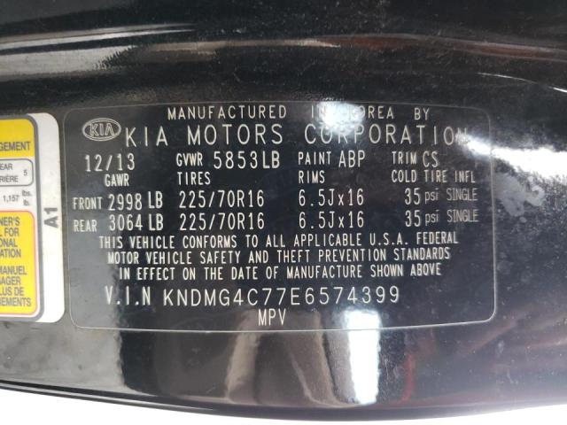 Photo 10 from auction – 2014 KIA SEDONA LX with VIN KNDMG4C77E6574399