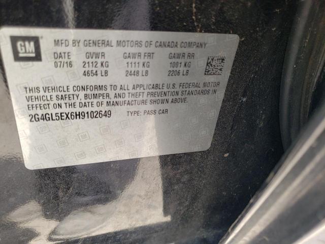 Photo 10 from auction – 2017 BUICK REGAL SPOR with VIN 2G4GL5EX6H9102649