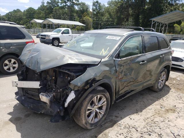 Photo 2 from auction – 2015 TOYOTA HIGHLANDER with VIN 5TDJKRFH0FS169781