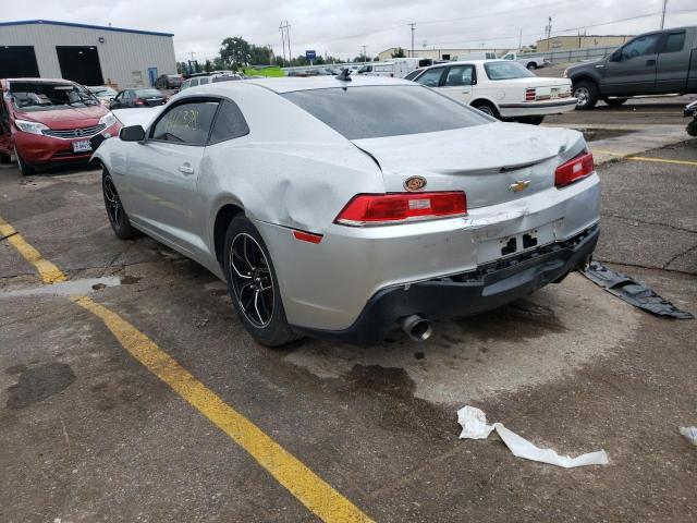 Photo 3 from auction – 2015 CHEVROLET CAMARO LS with VIN 2G1FB1E33F9166405