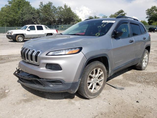 Photo 2 from auction – 2016 JEEP CHEROKEE S with VIN 1C4PJMAB4GW232689