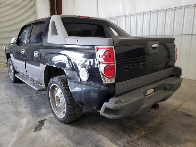 Photo 3 from auction – 2002 CHEVROLET AVALANCHE with VIN 3GNEK13T02G102707