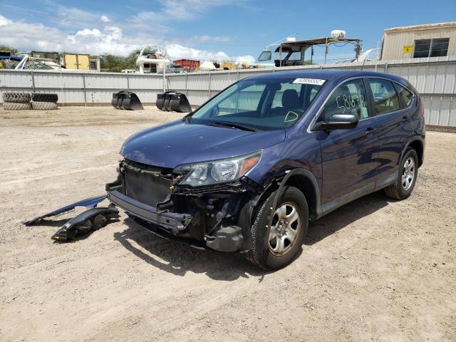 Photo 2 from auction – 2014 HONDA CR-V LX with VIN 2HKRM3H32EH537006