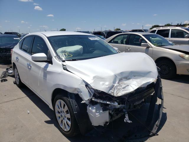NISSAN SENTRA S 2014 with VIN 3N1AB7AP3EL644107 - Photo from auction