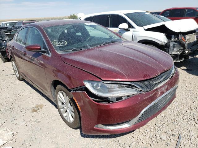 CHRYSLER 200 LIMITE 2015 with VIN 1C3CCCAB6FN571000 - Photo from auction