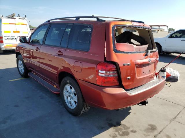 Photo 3 from auction – 2003 TOYOTA HIGHLANDER with VIN JTEGF21A930106611