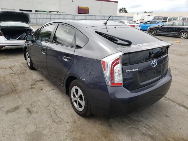 Photo 3 from auction – 2012 TOYOTA PRIUS with VIN JTDKN3DU5C1573032