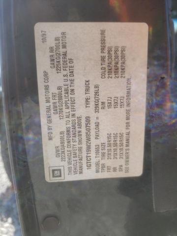 Photo 10 from auction – 1998 GMC SONOMA with VIN 1GTCT19W2W8507509