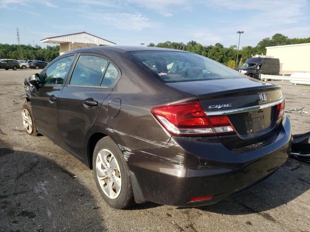 Photo 3 from auction – 2013 HONDA CIVIC LX with VIN 2HGFB2F58DH509307