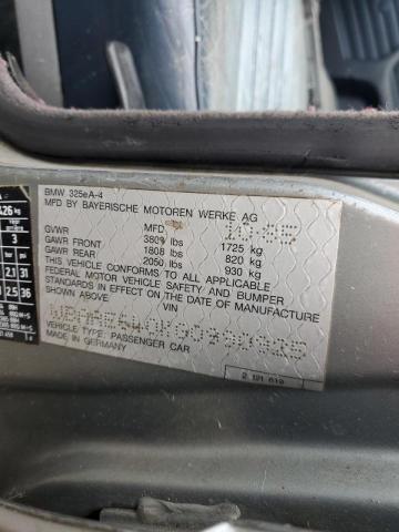 Photo 10 from auction – 1986 BMW 325 E AUTO with VIN WBAAE640XG0990925