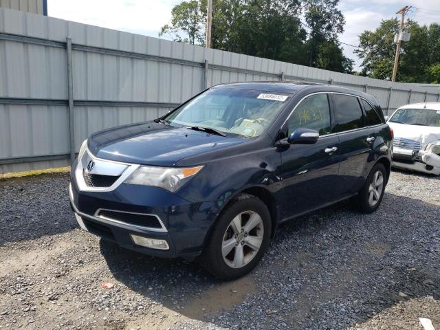 Photo 2 from auction – 2011 ACURA MDX TECHNO with VIN 2HNYD2H43BH511592