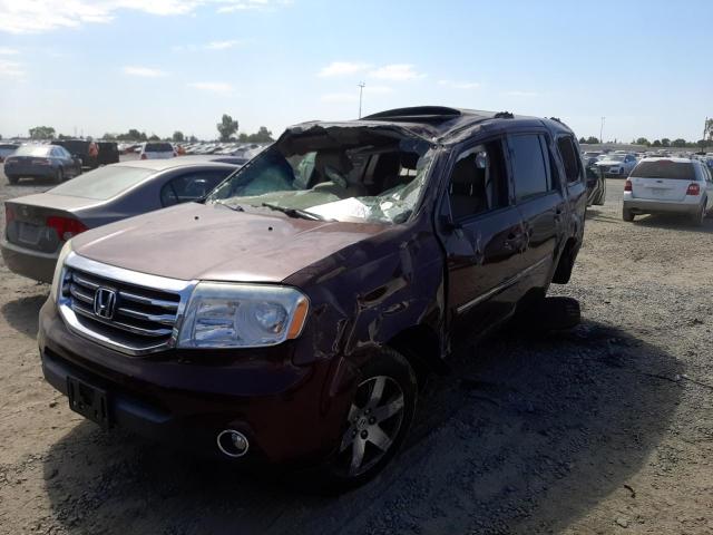 Photo 9 from auction – 2014 HONDA PILOT TOUR with VIN 5FNYF4H93EB017511