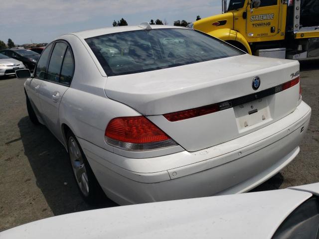 Photo 3 from auction – 2005 BMW 745 I with VIN WBAGL63525DP75364