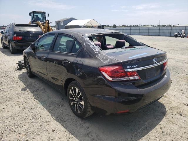 Photo 3 from auction – 2013 HONDA CIVIC EX with VIN 19XFB2F86DE256573