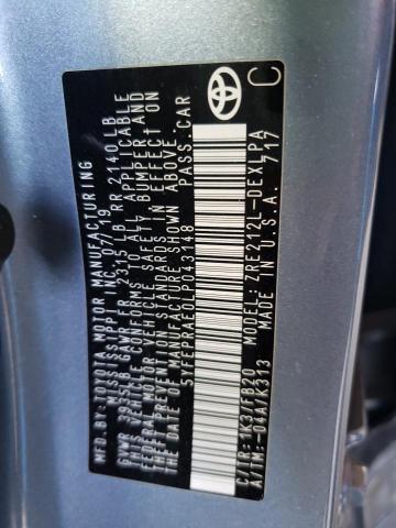 Photo 10 from auction – 2020 TOYOTA COROLLA LE with VIN 5YFEPRAE0LP043148