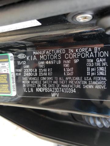 Photo 10 from auction – 2013 KIA SPORTAGE B with VIN KNDPB3A23D7410394