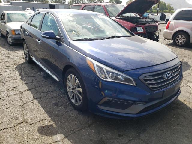 HYUNDAI SONATA 2017 with VIN 5NPE34AF9HH560914 - Photo from auction