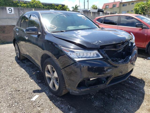ACURA MDX 2015 with VIN 5FRYD3H29FB003180 - Photo from auction