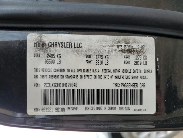 Photo 10 from auction – 2008 CHRYSLER 300C with VIN 2C3LK63H18H120946