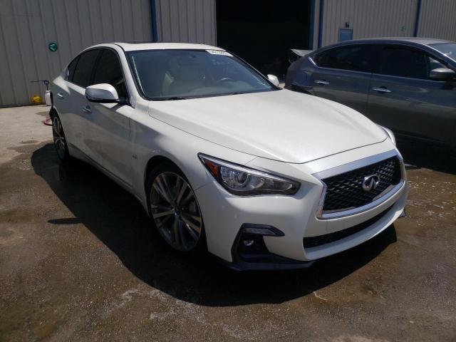 Photo 1 from auction – 2018 INFINITI Q50 LUXE with VIN JN1EV7AP2JM360282