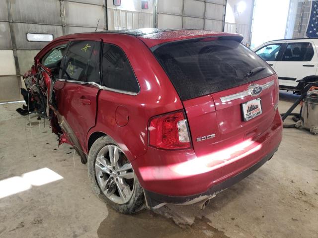 Photo 3 from auction – 2012 FORD EDGE LIMIT with VIN 2FMDK3K96CBA69783