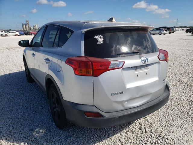 Photo 3 from auction – 2015 TOYOTA RAV4 LE with VIN 2T3BFREV6FW304115