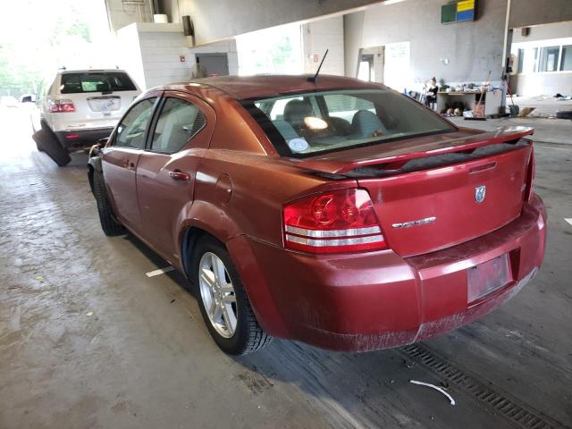 Photo 3 from auction – 2008 DODGE AVENGER SX with VIN 1B3LC56R28N275196