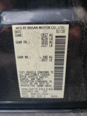 Photo 10 from auction – 2018 NISSAN ALTIMA 2.5 with VIN 1N4AL3AP7JC201246