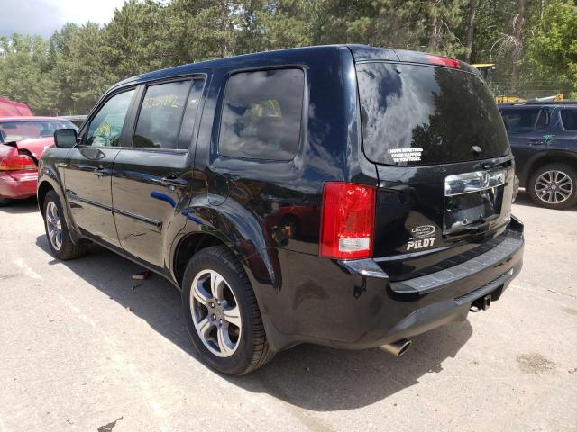 Photo 3 from auction – 2015 HONDA PILOT SE with VIN 5FNYF4H32FB076384
