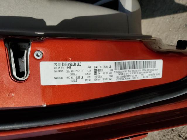 Photo 10 from auction – 2008 DODGE GRAND CARA with VIN 2D8HN54P38R741965